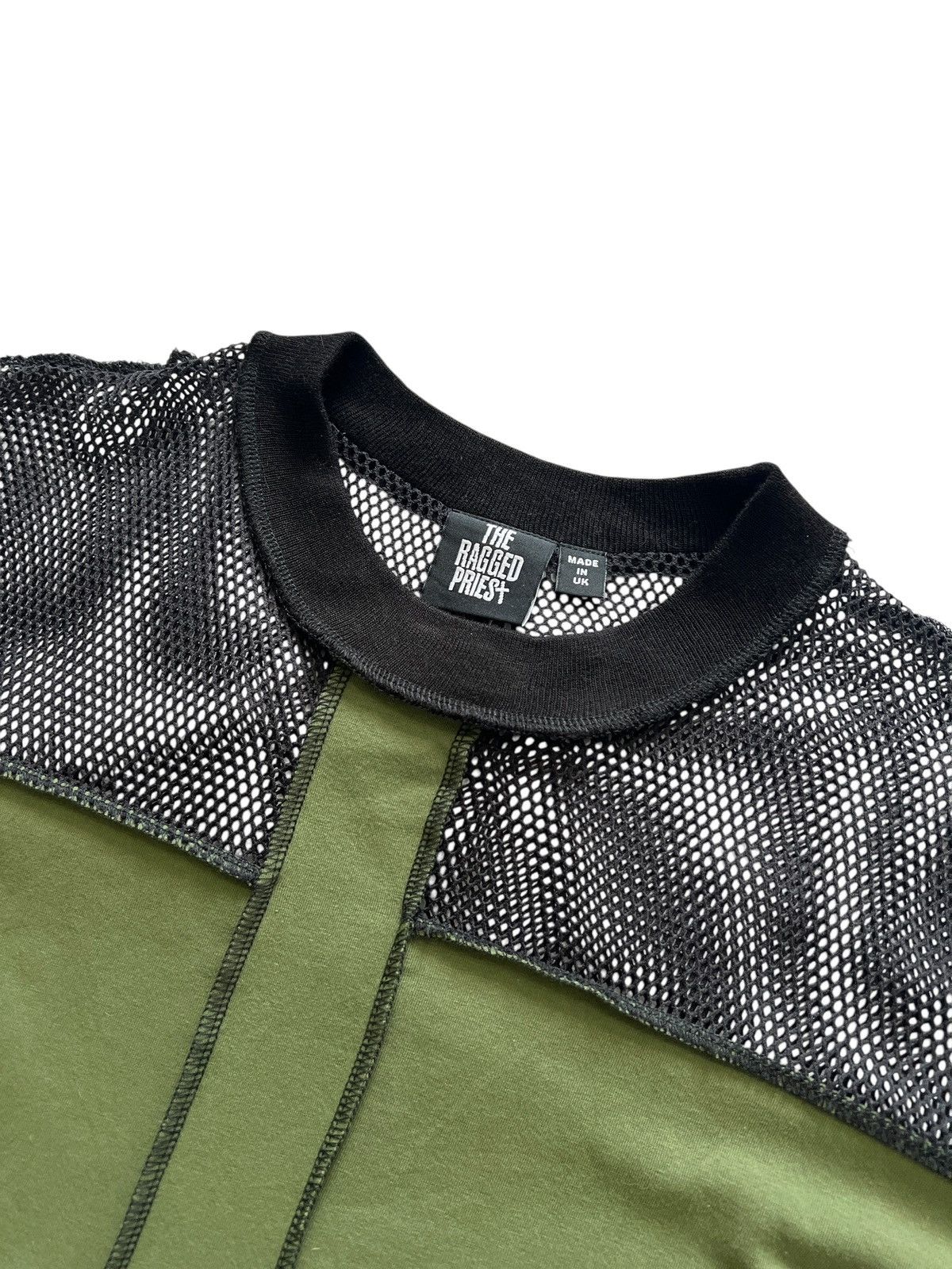 The Ragged Priest The Ragged Priest Mesh Panel Inside Out Longsleeve Shirt Size US L / EU 52-54 / 3 - 3 Thumbnail