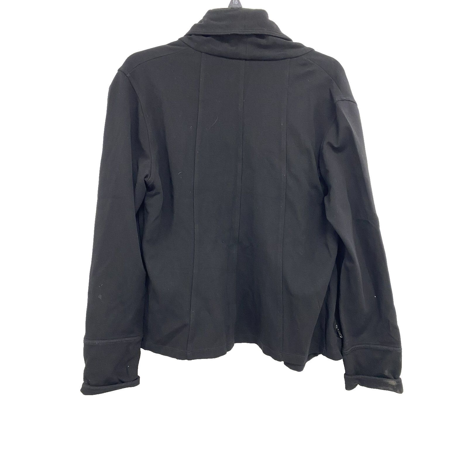 Eileen Fisher Eileen Fisher Women Open Front Jacket Black Size S A000695 Size S / US 4 / IT 40 - 3 Thumbnail