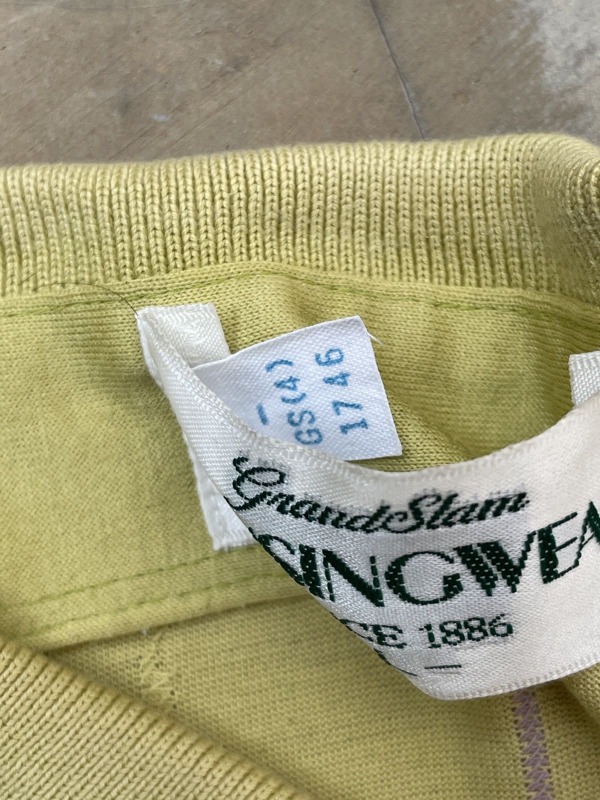 Japanese Brand Vintage Grand Slam Musingwear Pinguin Polo Shirt Made Japan Size US L / EU 52-54 / 3 - 6 Thumbnail