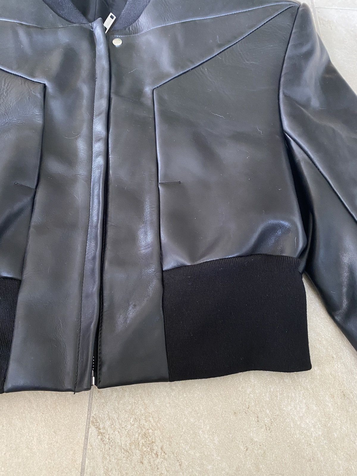 Rick Owens Rick Owens Edfu Flight Tatlin leather jacket Size US XL / EU 56 / 4 - 23 Thumbnail