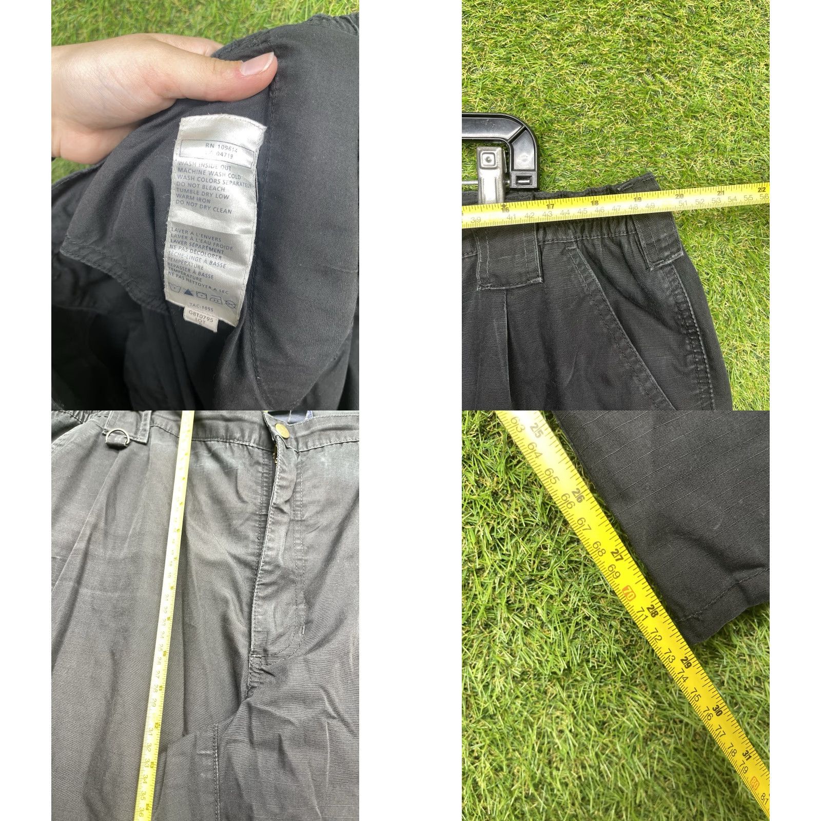 Vintage 5.11 Tactical Pants Mens 40x30 Black Cargo Straight Ripstop Utility Workwear Size US 40 / EU 56 - 9 Thumbnail