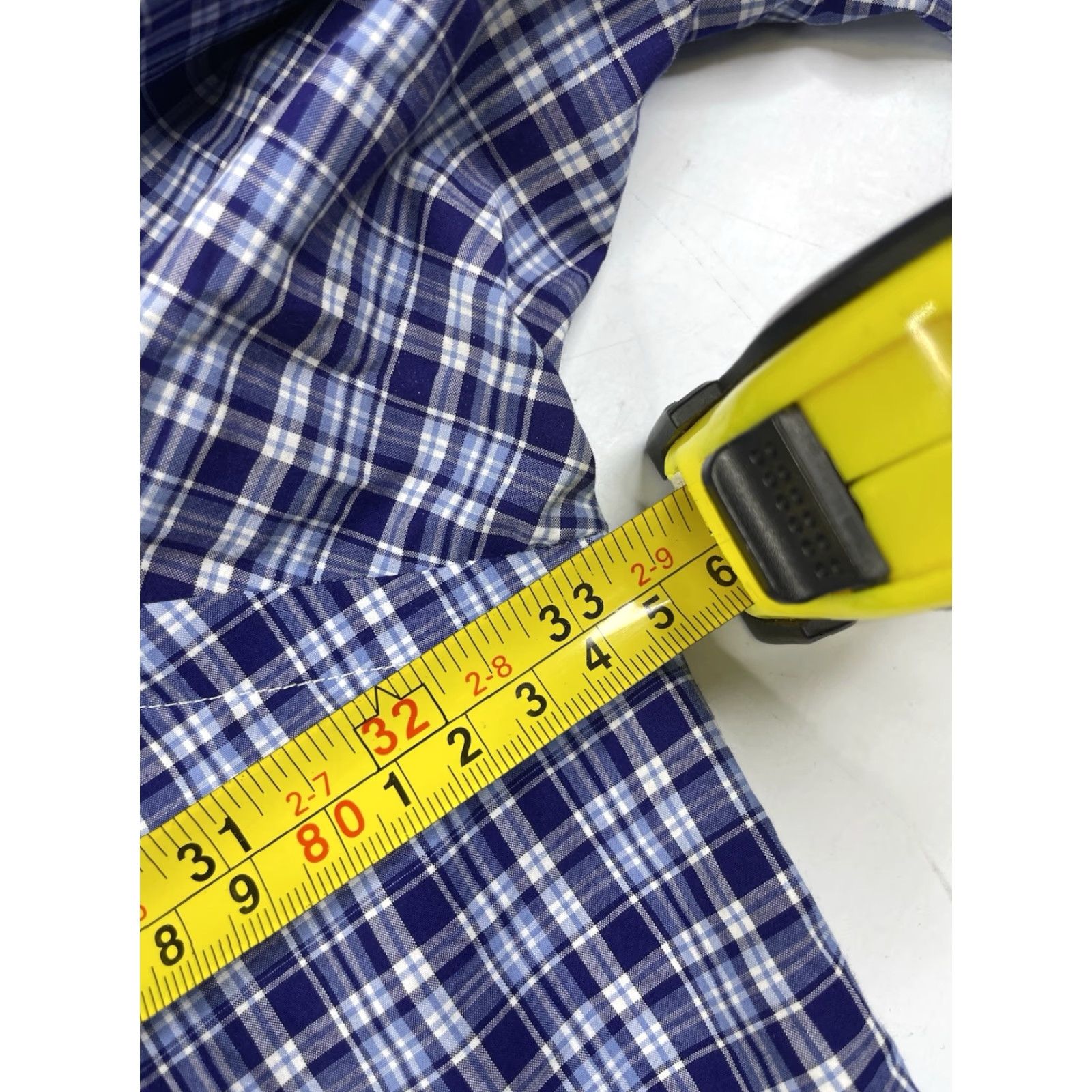 Polo Ralph Lauren Polo Ralph Lauren Shirt Mens 4XB Blue Plaid Long Sleeve Button Down Size US XXL / EU 58 / 5 - 7 Thumbnail