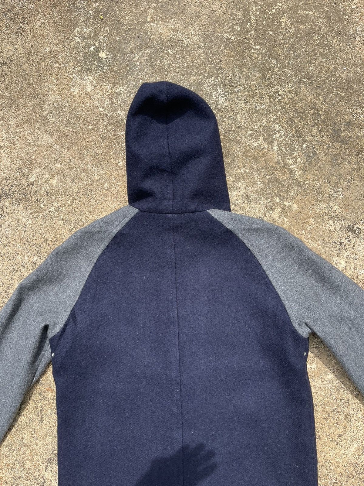 ABAHOUSE ABAHOUSE Sample Wool Hooded Jacket Size 3 (M-L) Size US M / EU 48-50 / 2 - 9 Thumbnail