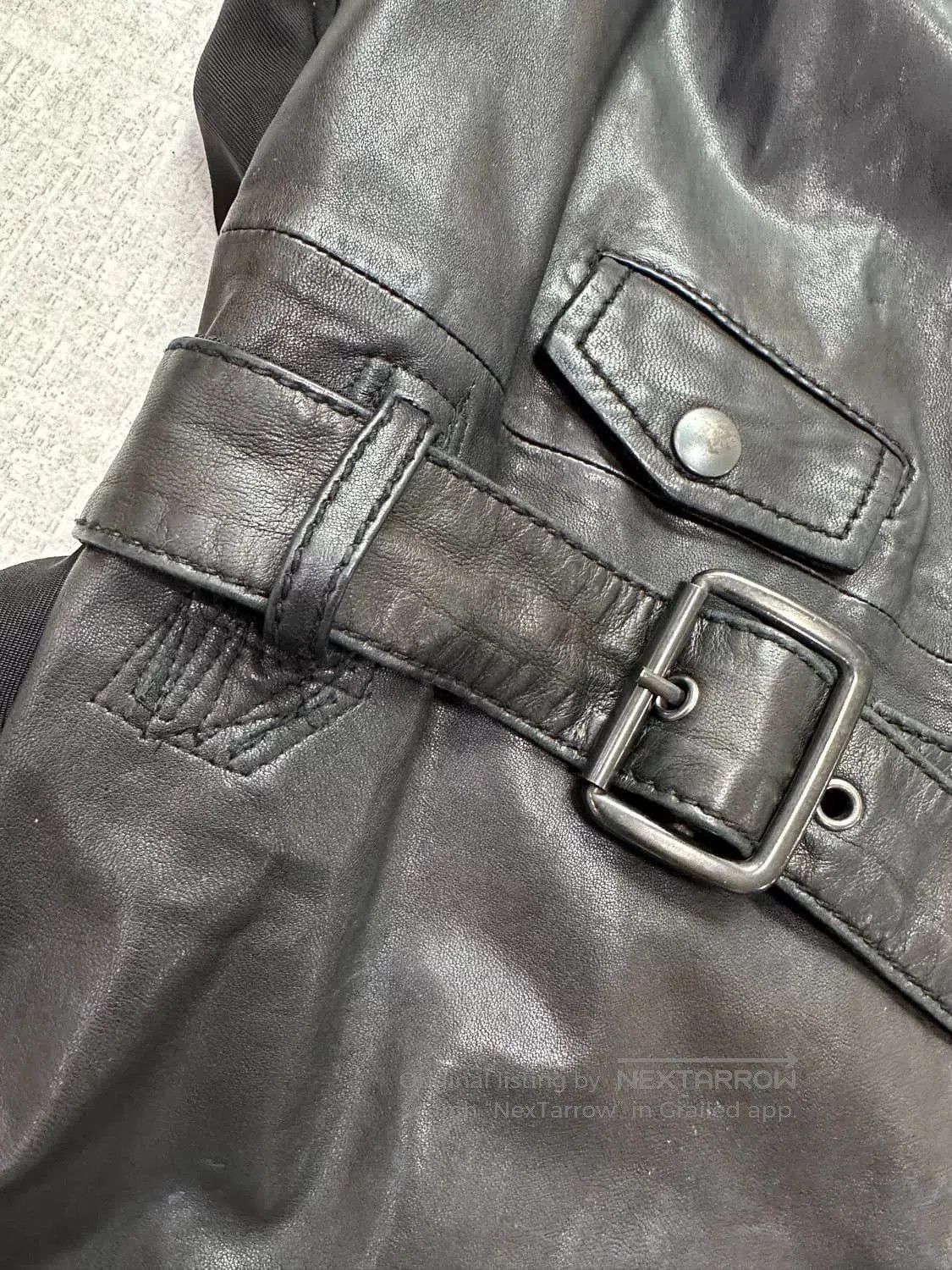 Diesel Diesel Vintage Leather Vest Jacket. Size US M / EU 48-50 / 2 - 5 Thumbnail