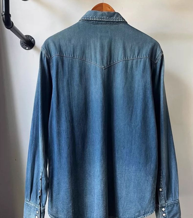 Kapital Vintage KAPITAL Feather Jewel Denim Shirt Size US M / EU 48-50 / 2 - 6 Thumbnail