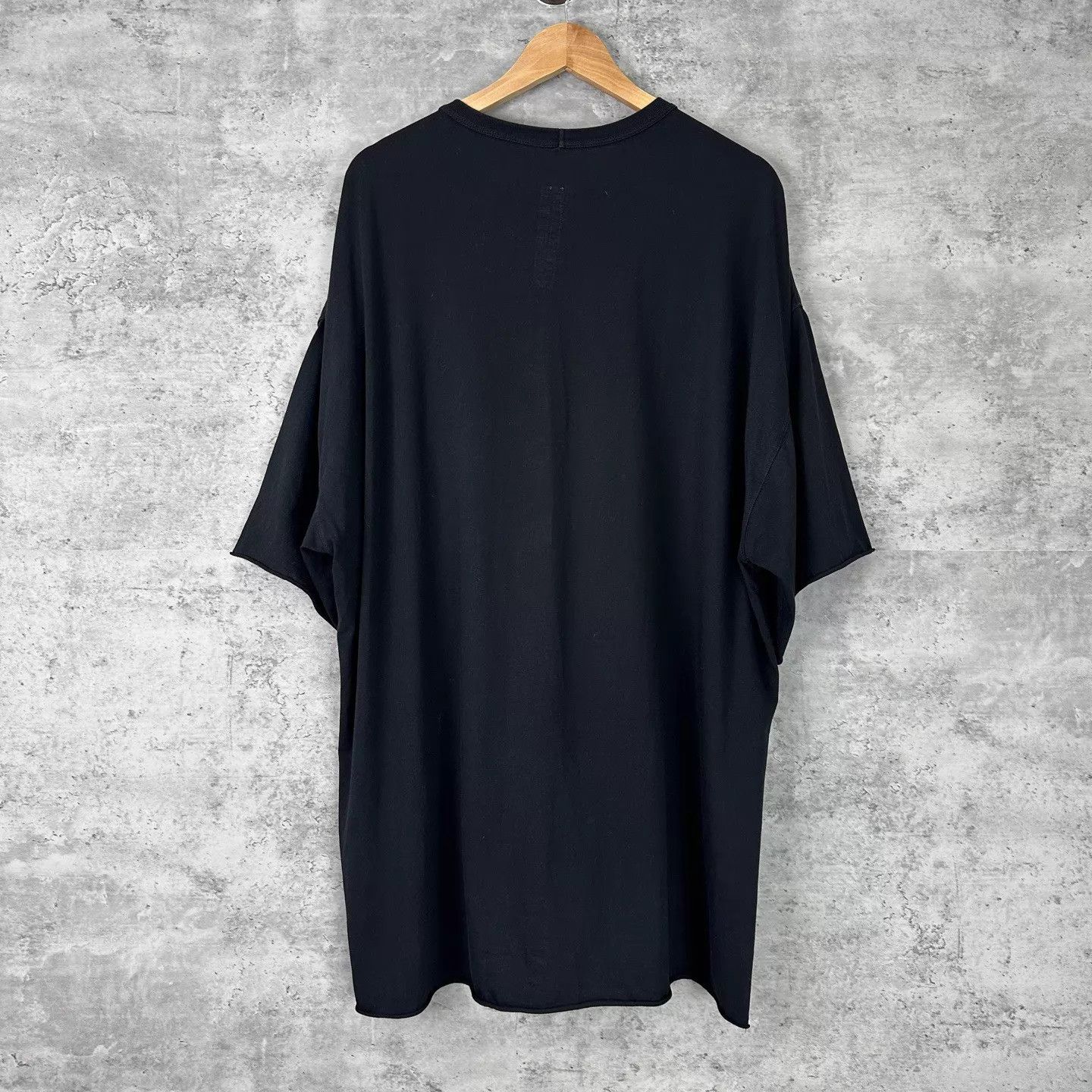 Rick Owens Rick Owens FW23 Black Oversized SS Tee 99 New OS Size ONE SIZE - 2 Thumbnail