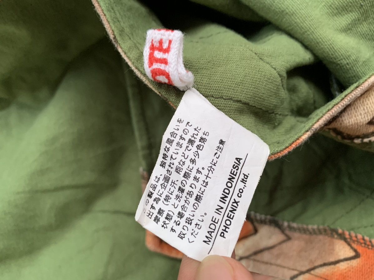 20471120 × Beauty Beast × Japanese Brand 2000s Undefined Rote Rosa Patchwork Green Hoodie Size US M / EU 48-50 / 2 - 6 Thumbnail