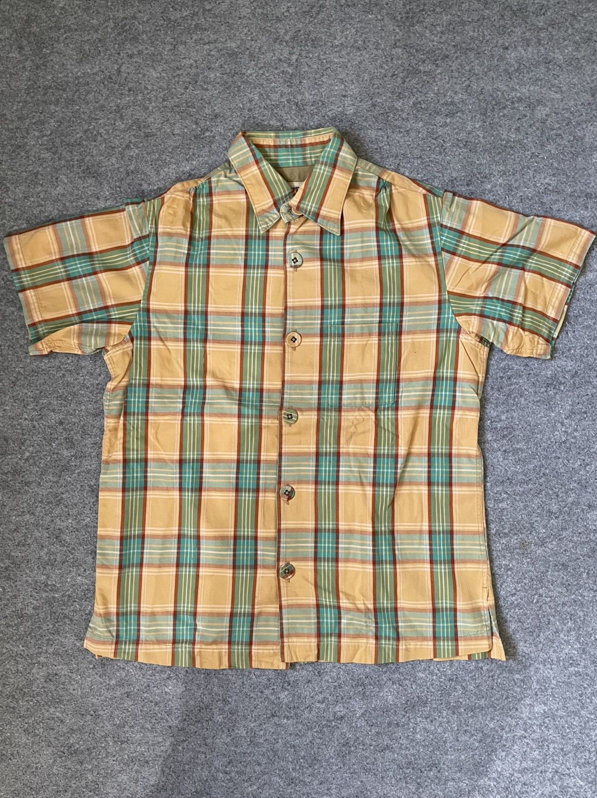 Kapital Kapital Short Sleeve Plaid Shirt Size US M / EU 48-50 / 2 - 1 Thumbnail