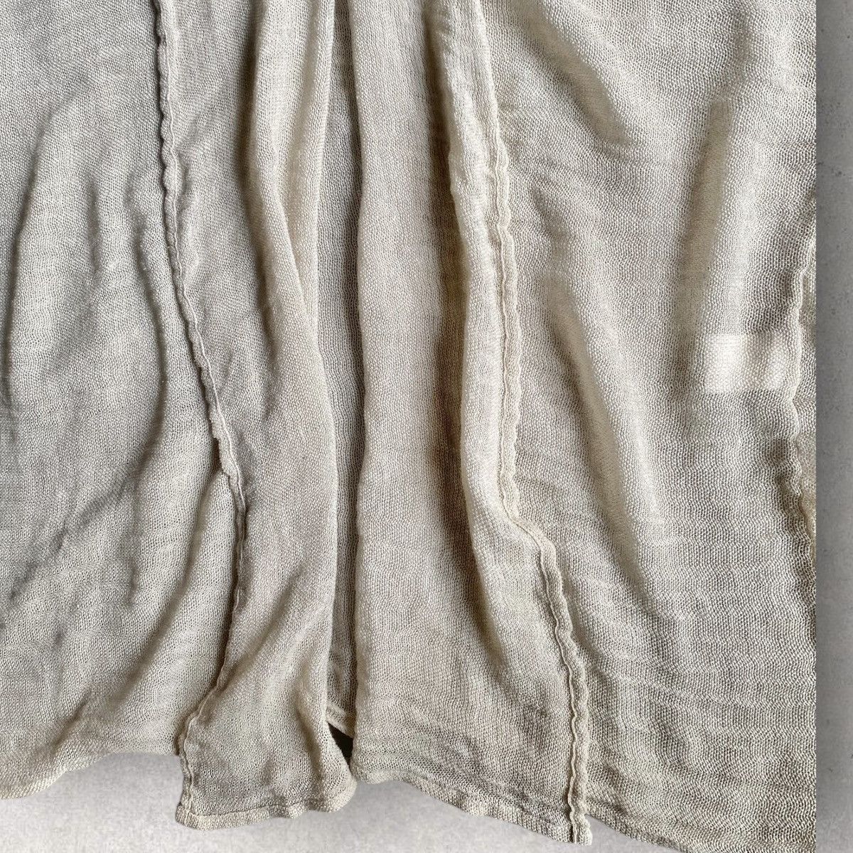 Yohji Yamamoto Y’s Linen Blend Oversized Hoodie Size M / US 6-8 / IT 42-44 - 4 Thumbnail
