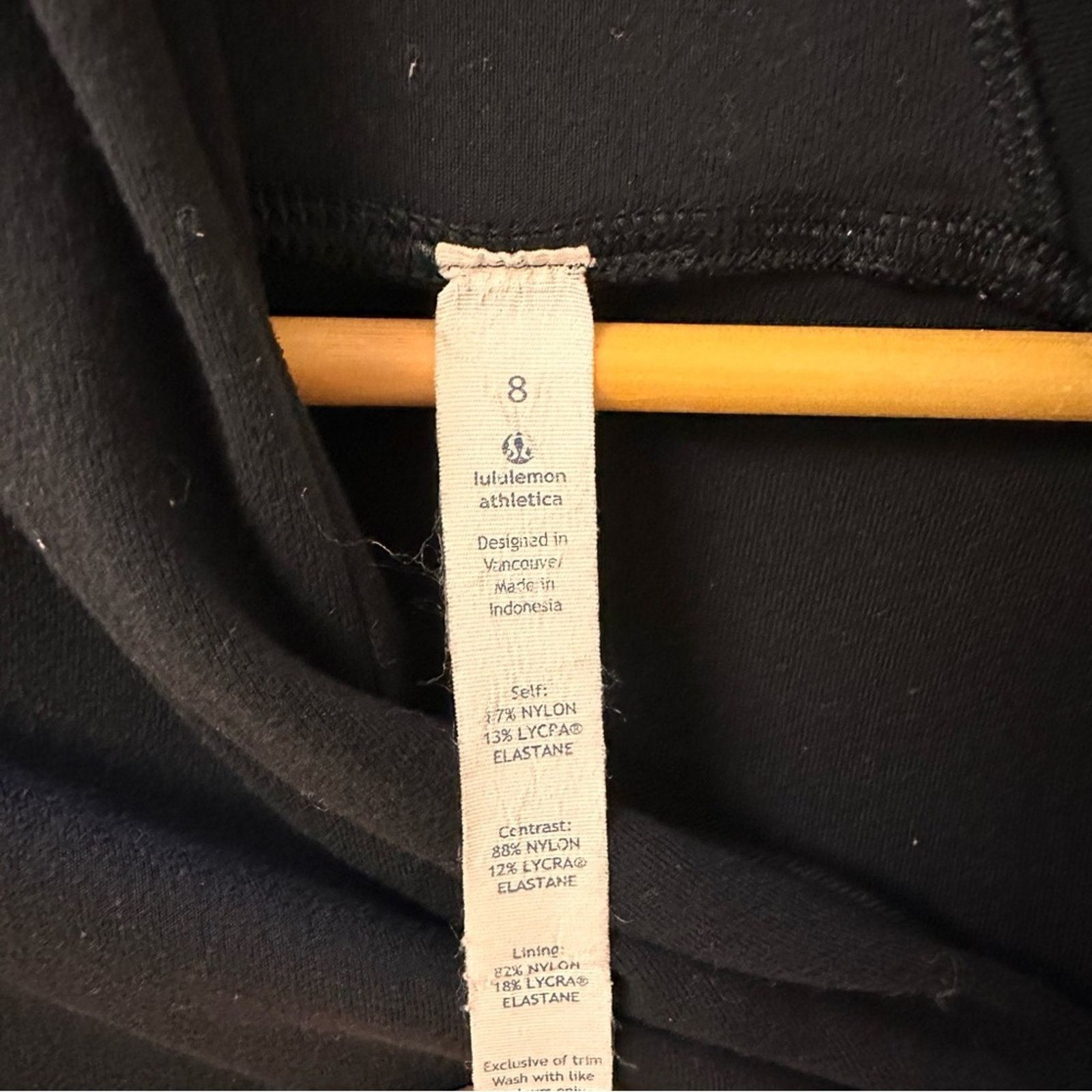 Lululemon Lululemon Bhakti Yoga Jacket - Size 8 - Black Size M / US 6-8 / IT 42-44 - 10 Thumbnail