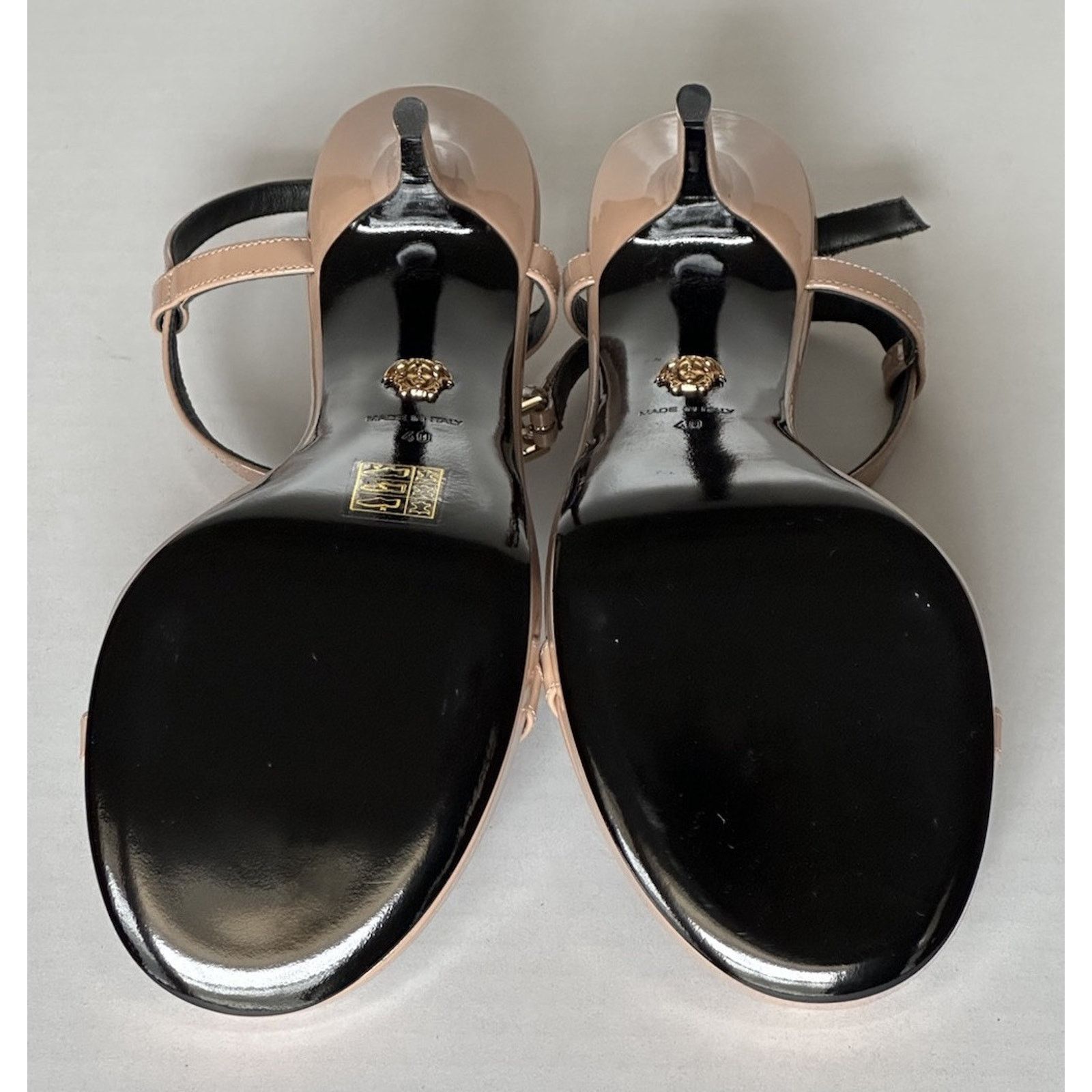Versace Versace Leather Pump Shoes Sandals Blush 10 US 013713 Size US 10 / IT 40 - 18 Thumbnail