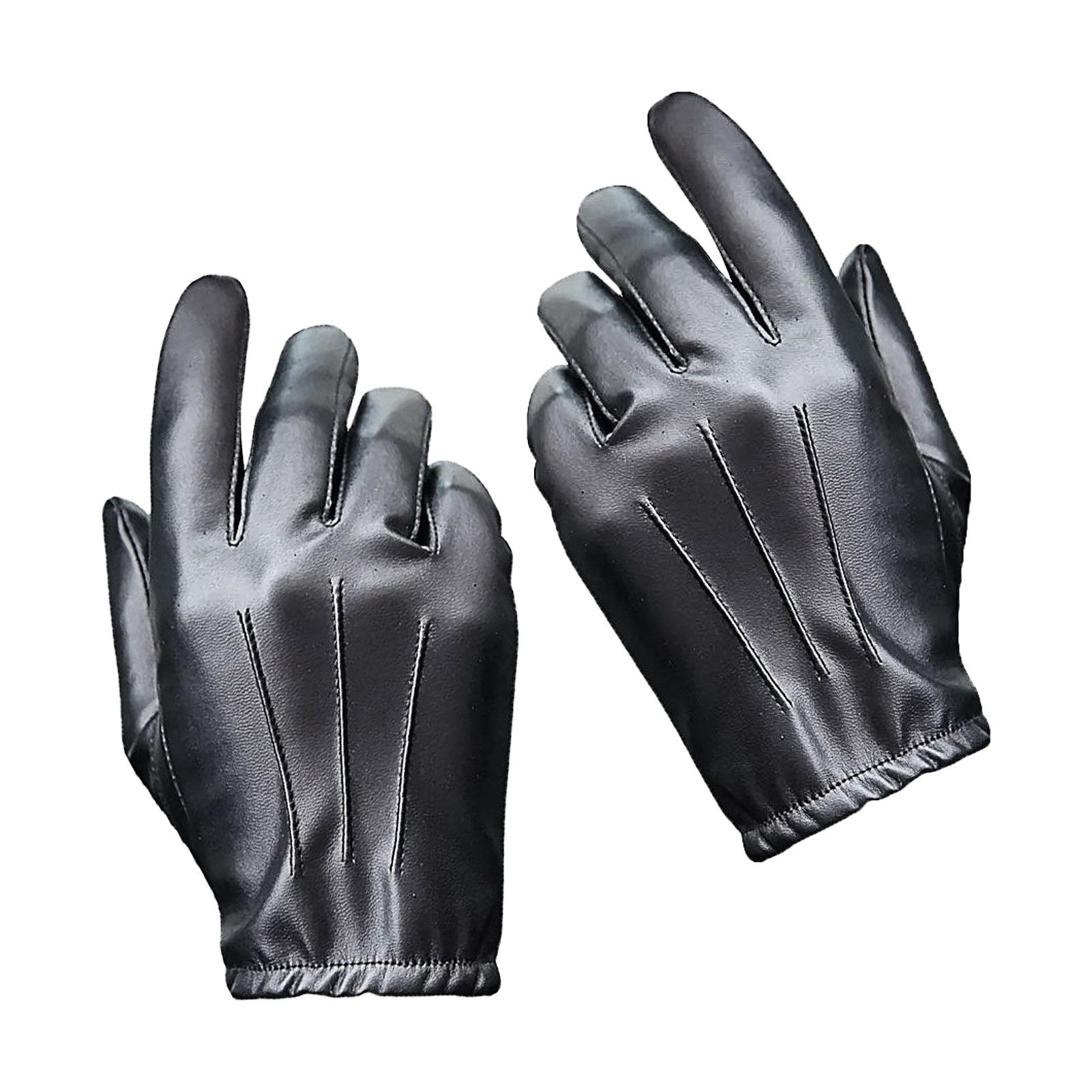 Other Breathable Warm Driving PU Leather Gloves Size ONE SIZE - 3 Thumbnail