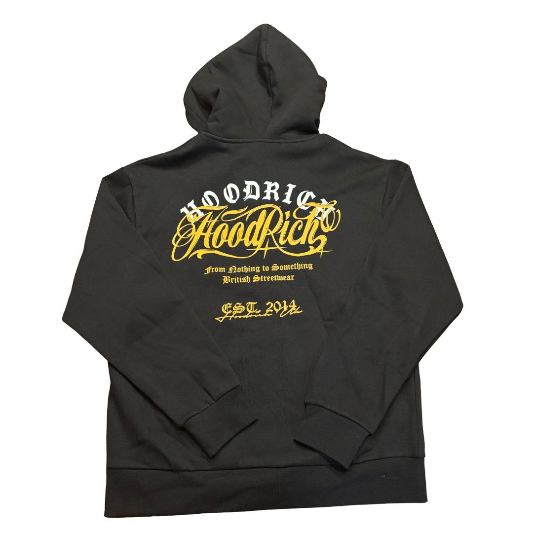 Hoodrich Hoodrich Black Zip-Up Hoodie Size US L / EU 52-54 / 3 - 2 Thumbnail