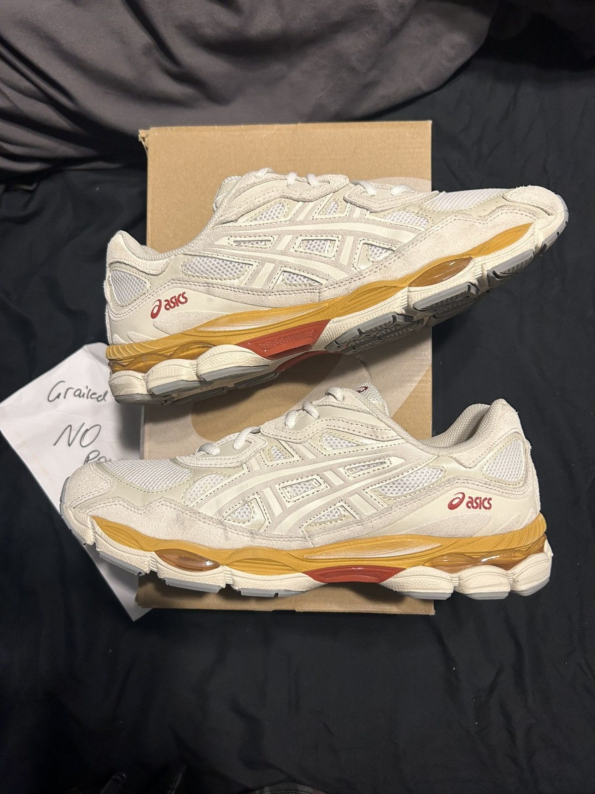 Asics Asics Gel NYC Oatmeal Size US 11.5 / EU 44-45 - 2 Thumbnail