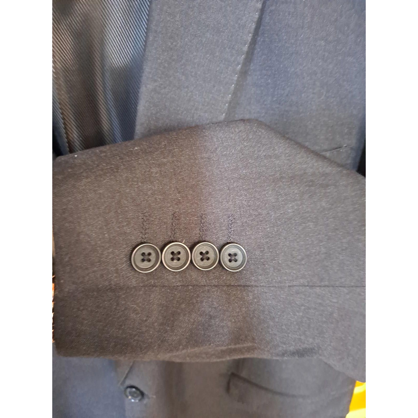 Giorgio Fiorelli Giorgio Fiorelli Gray 2 Button Blazer Size 52 Size 52R - 2 Thumbnail