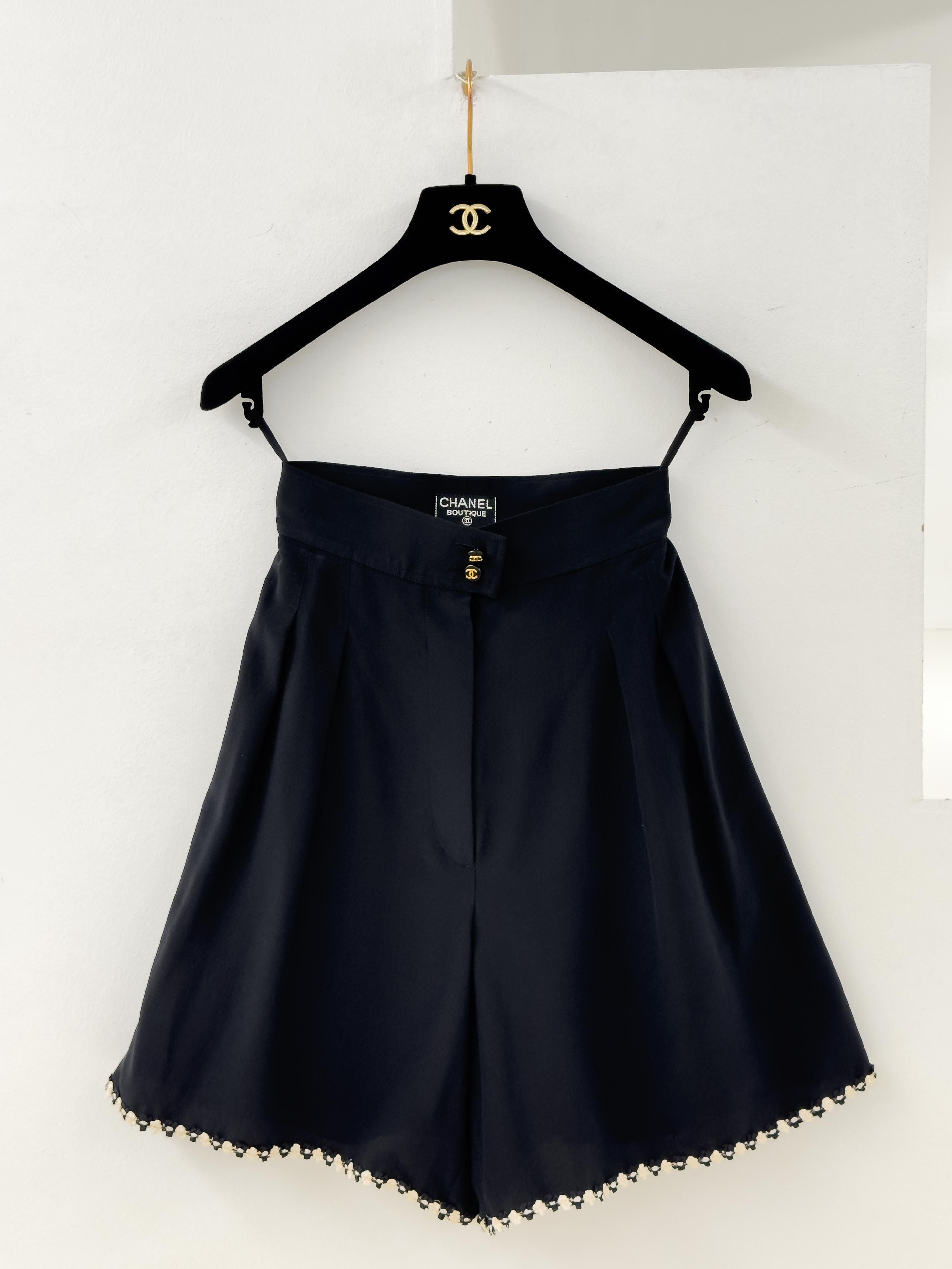 1994 CHANEL Cruise Collection Silk Three Piece