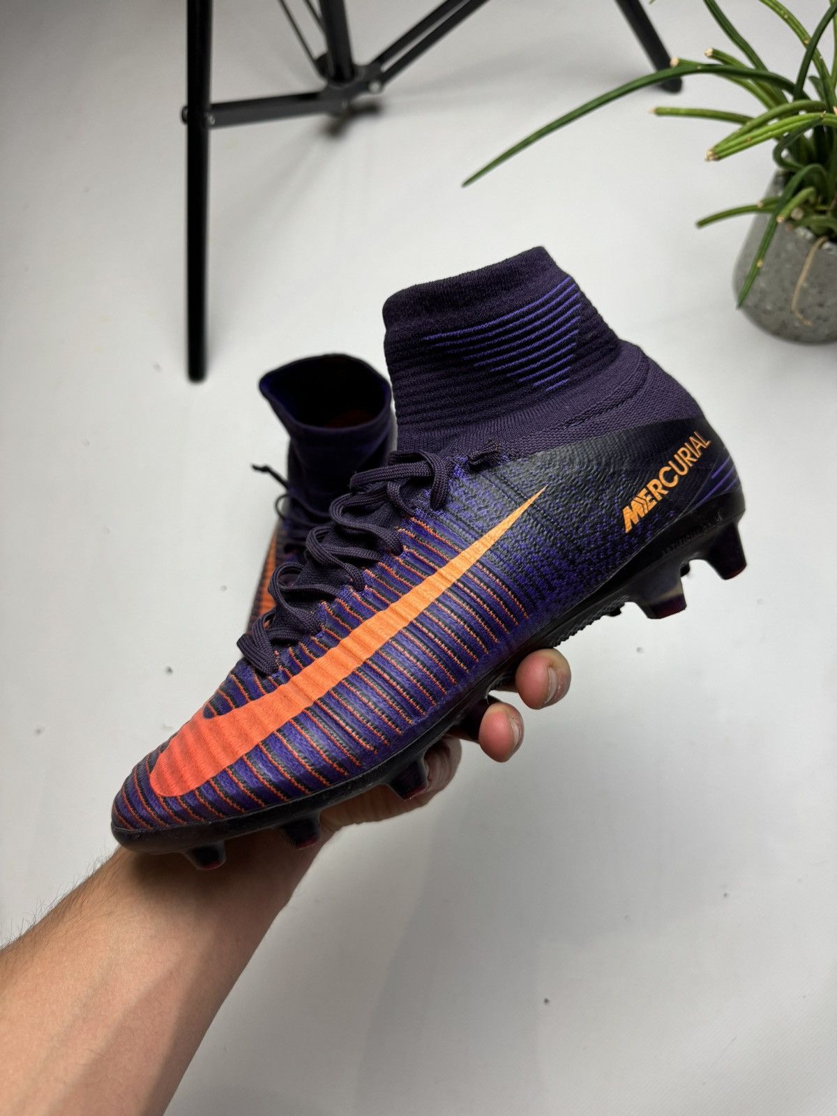 Nike × Vintage Rare vintage Nike mercurial superfly boots soccer Size US 9 / EU 42 - 4 Thumbnail