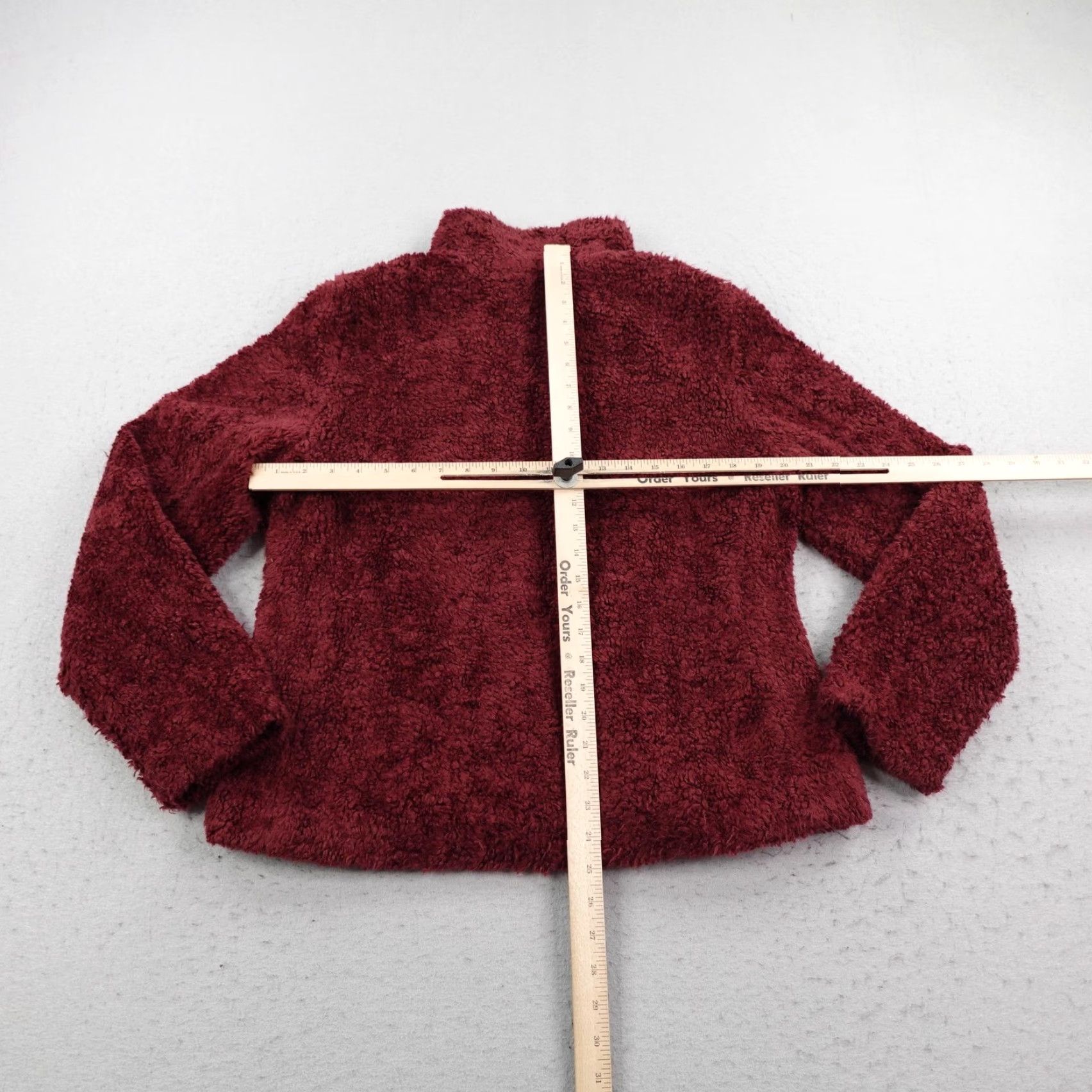 Pendleton Pendleton Jacket Womens Medium Red Coat Sherpa Fleece Full Zip Lined Deep Pile Size M / US 6-8 / IT 42-44 - 5 Thumbnail