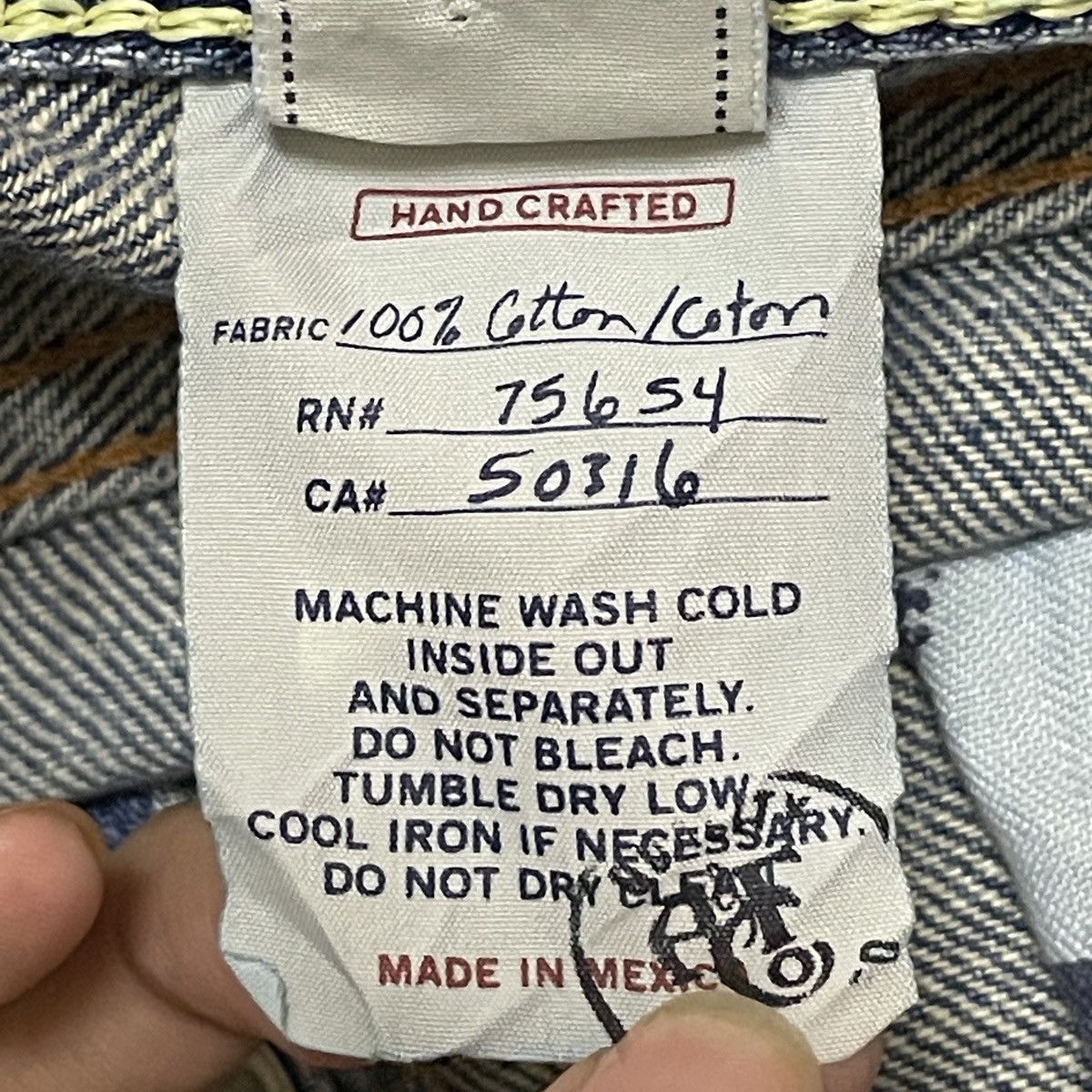 Abercrombie & Fitch × Vintage Rare Design Vintage Abercrombie Fitch Baggy Jeans 2000s Size US 33 - 13 Thumbnail