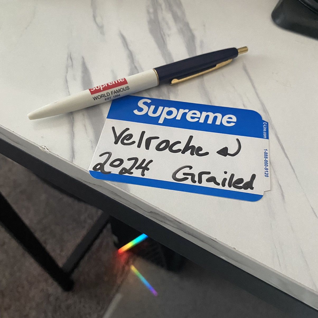 Supreme RARE OG World Famous Supreme Pen Size ONE SIZE - 1 Thumbnail