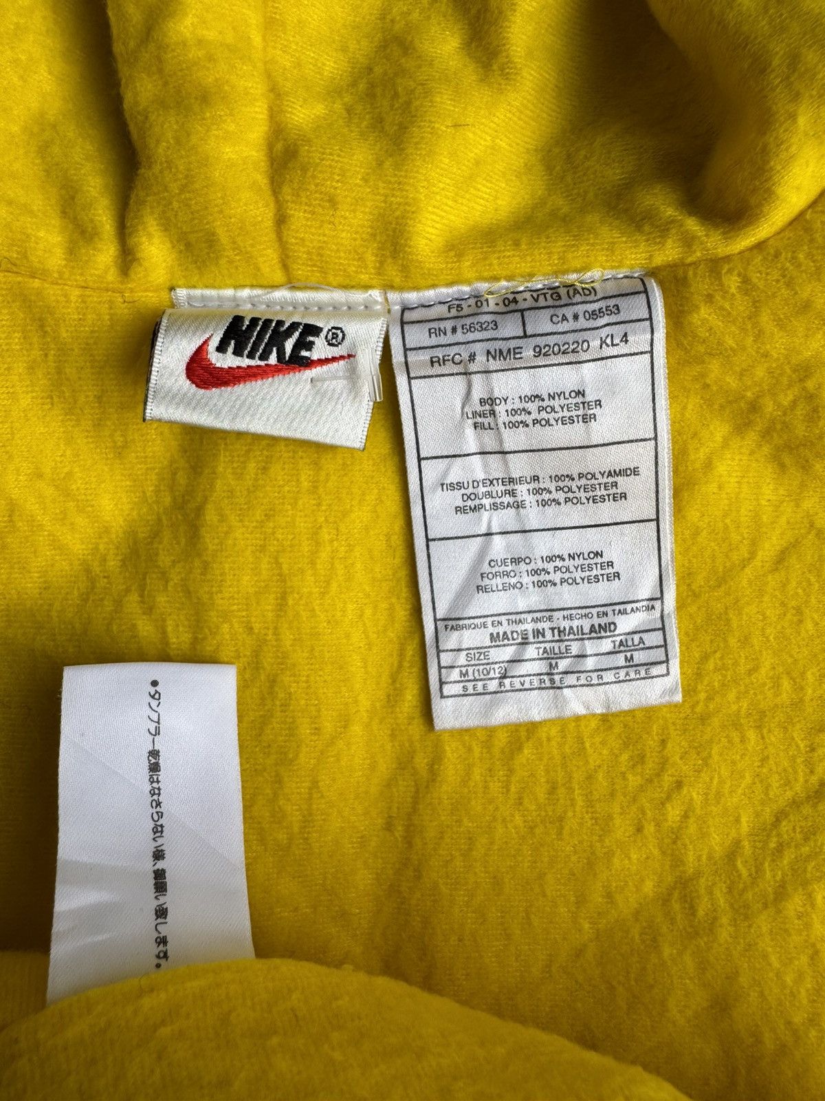 Nike VERY RARE VINTAGE JACKET NIKE BIG SWOOSH Size US M / EU 48-50 / 2 - 6 Thumbnail