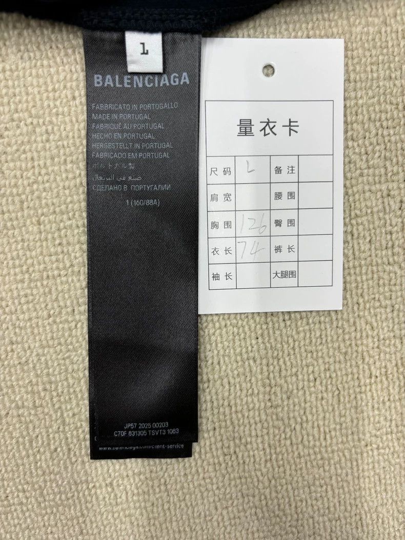 Balenciaga Balenciaga 25fw Scholl monogram short sleeves 2505-Nextarro Size US S / EU 44-46 / 1 - 5 Thumbnail