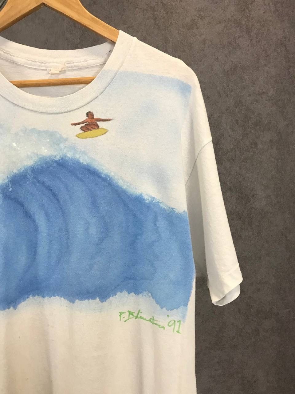 Vintage Art 1991 vintage tee Size US XL / EU 56 / 4 - 2 Thumbnail
