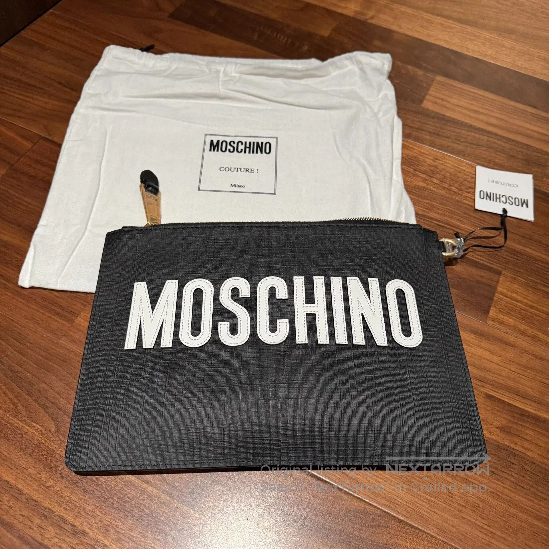 Moschino Moschino Bear Clutch Handbag. Size ONE SIZE - 5 Thumbnail