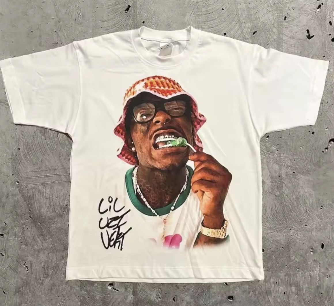 Japanese Brand Vintage Superstar Singer Idol Graphic White T-Shirt Size US XXL / EU 58 / 5 - 1 Thumbnail