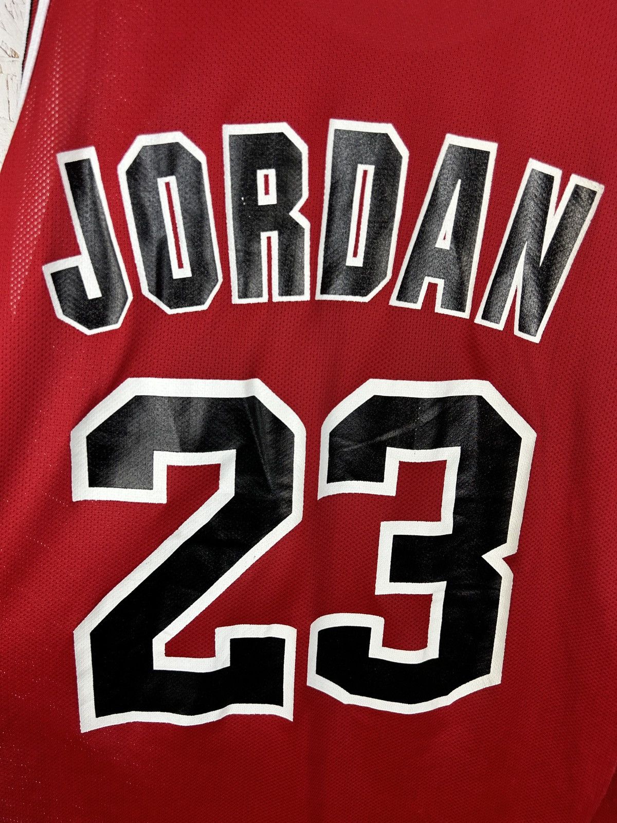 NBA 90s Vintage Champion Chicago Bulls #23 Michael Jordan Jersey Size US L / EU 52-54 / 3 - 7 Thumbnail
