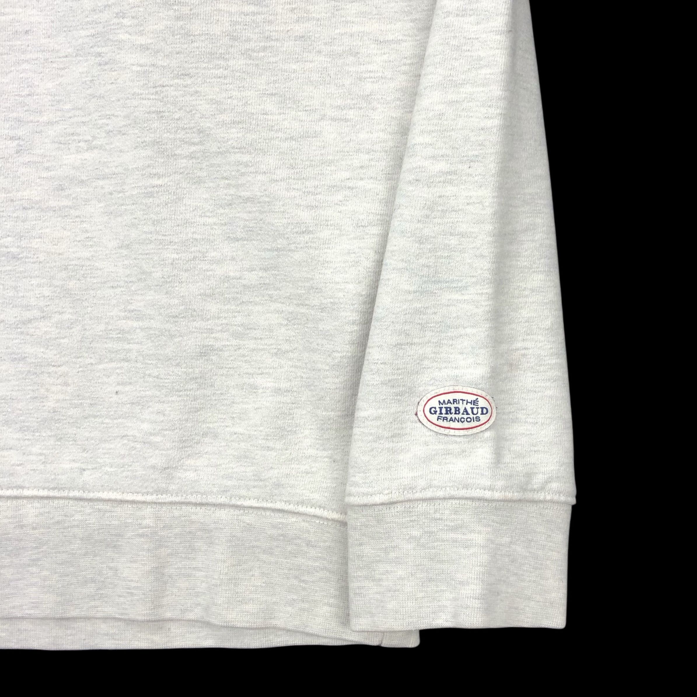 Marithe + Francois Girbaud Marithe Francois Girbaud Classic Logo Gray Sweatshirt M Size US M / EU 48-50 / 2 - 5 Thumbnail