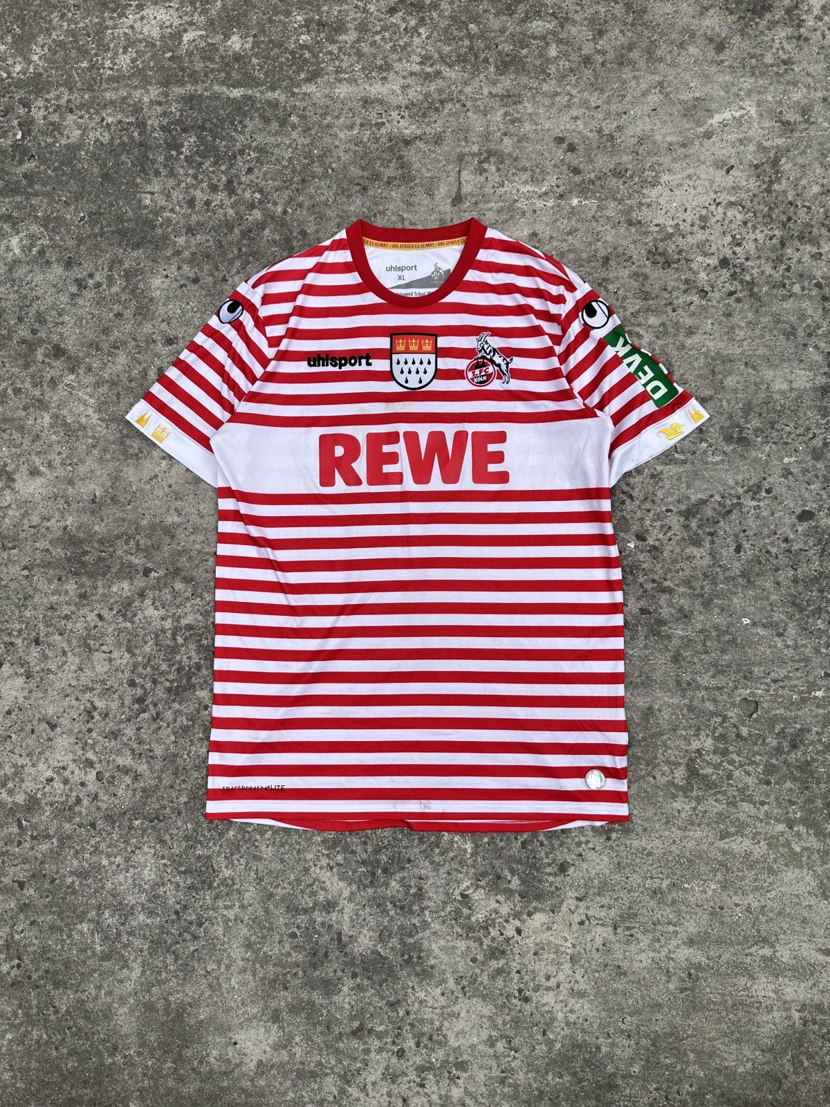 Vintage Vintage Uhlsport 1.FC Koln 11 Gilsdorf Soccer Jersey XL Rare Size US XL / EU 56 / 4 - 1 Thumbnail