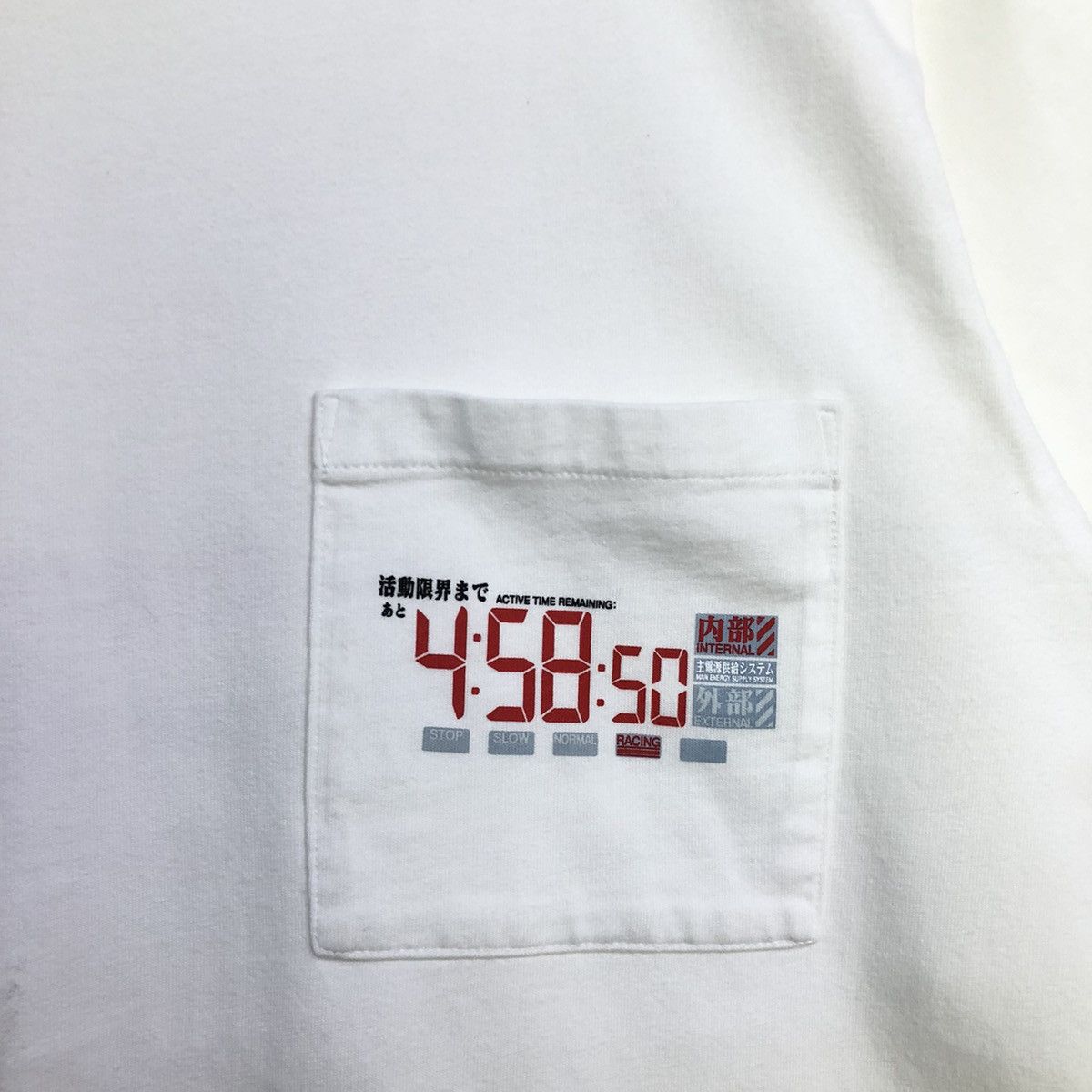 Anime Evangelion X Uniqlo Anime Pocket Tshirt Size US XL / EU 56 / 4 - 5 Thumbnail