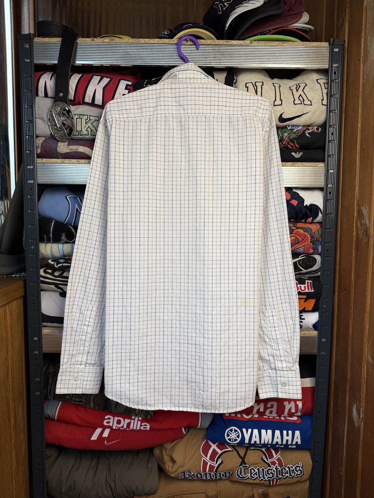 Vintage Striped YSL Shirt Summer Yves Saint Laurent Shirt Size US L / EU 52-54 / 3 - 2 Thumbnail