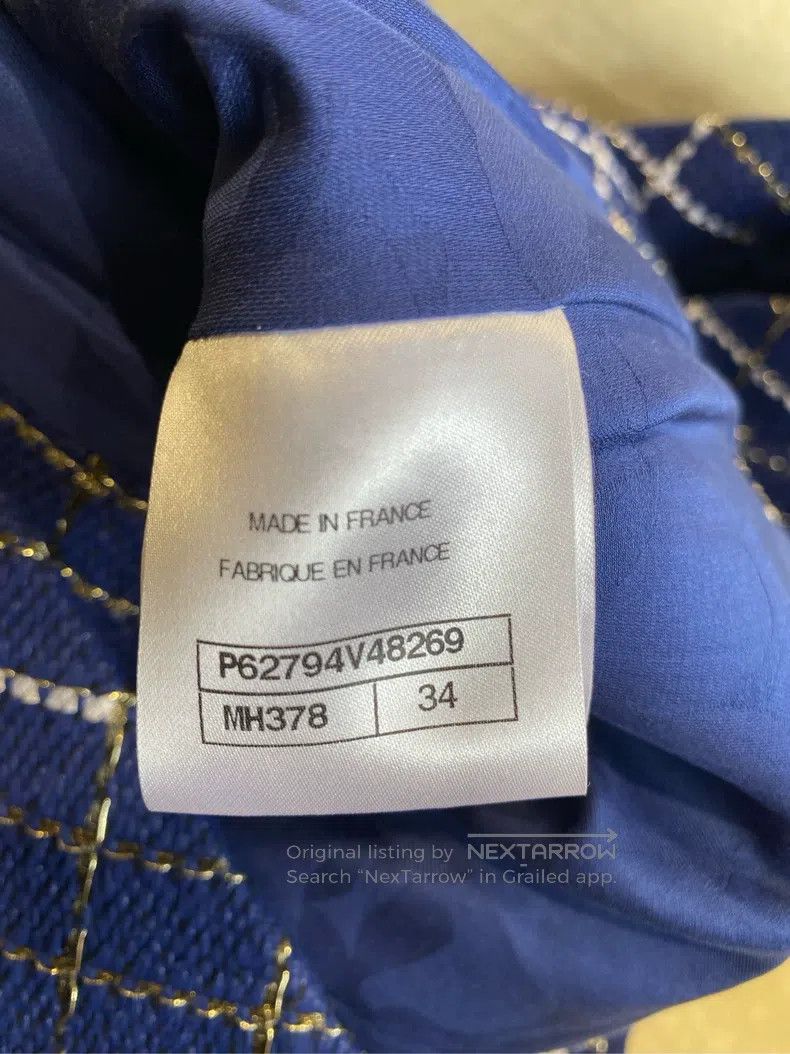 Other Chanel 20-year-old station series blue vest Size XXS / US 00 / IT 34 - 4 Thumbnail
