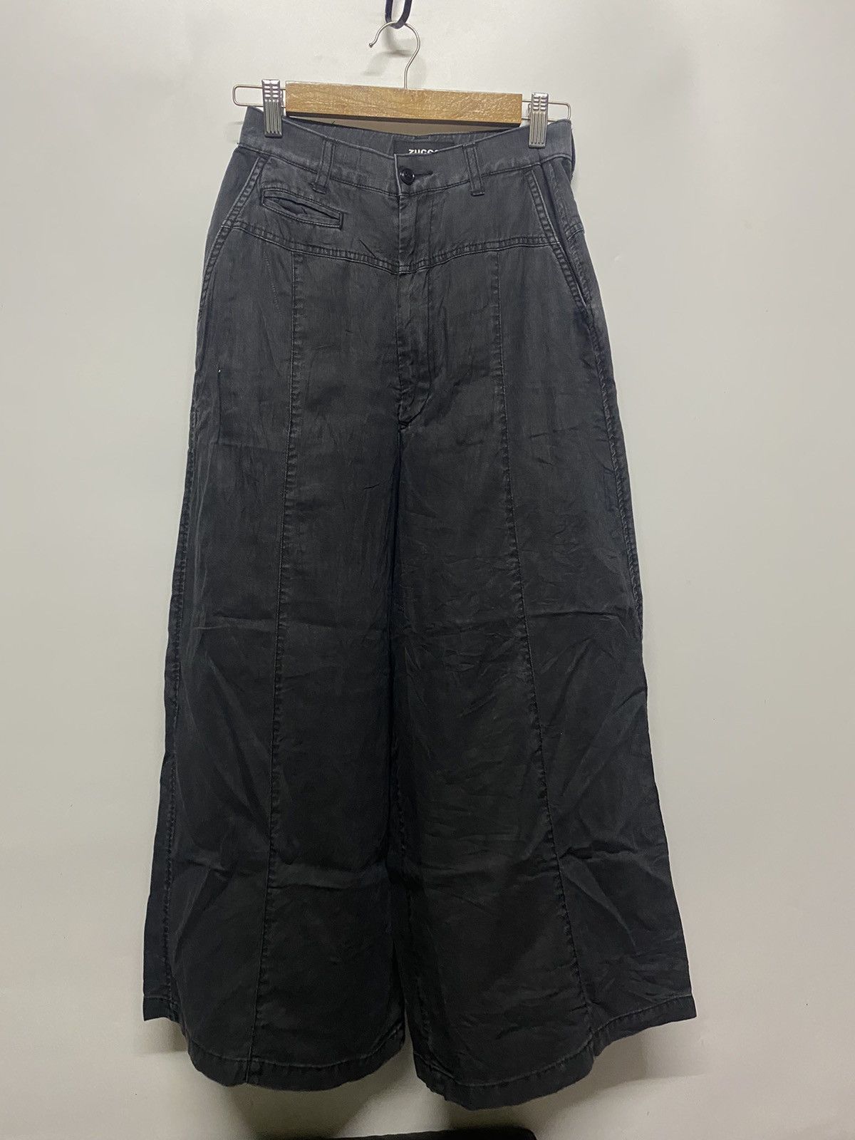 Issey Miyake ZUCCA Japanese Brand Wide Leg Flare Size 26" / US 2 / IT 38 - 1 Thumbnail