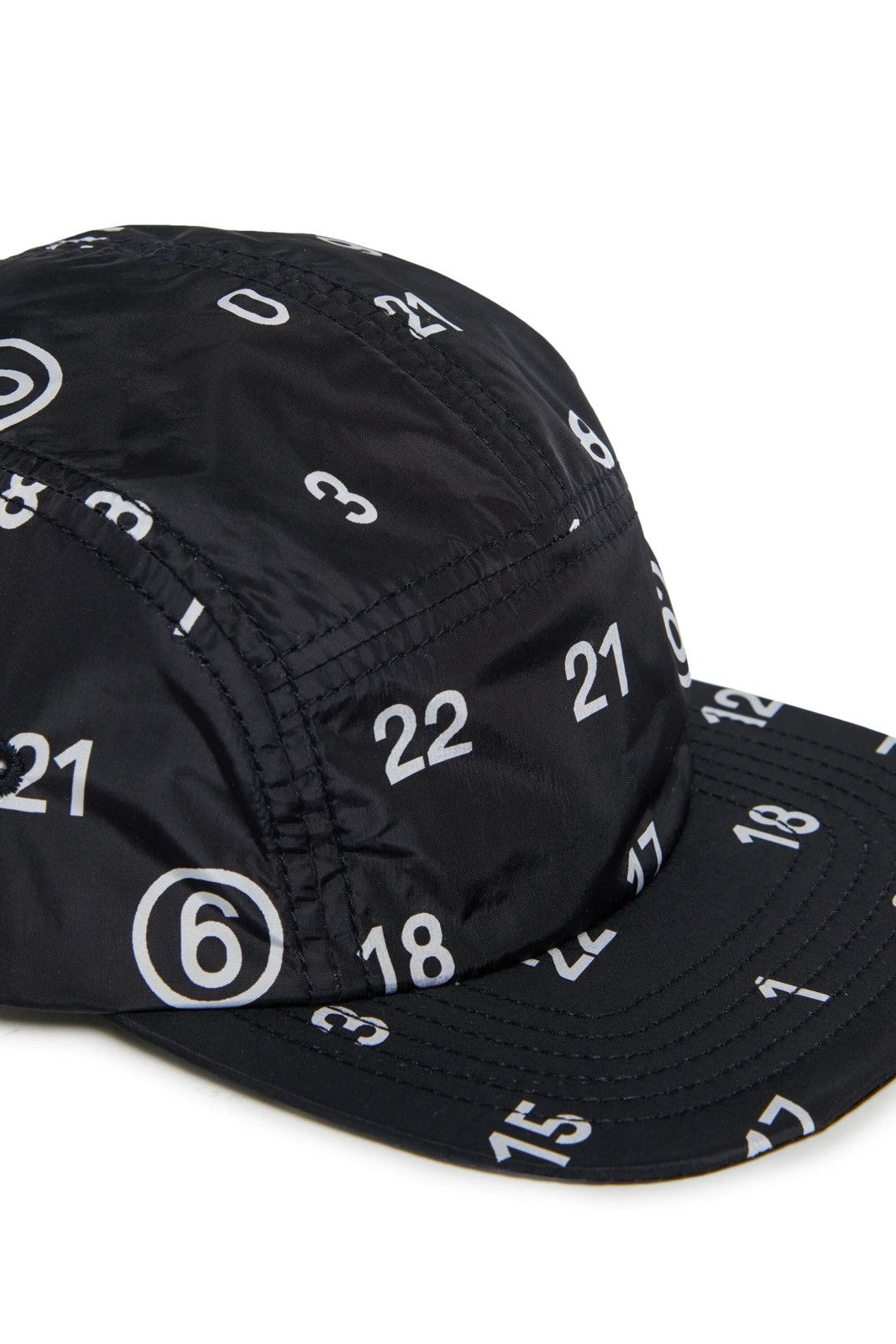 Maison Margiela Maison Margiela MM6 cap hat all over numeric logo Size ONE SIZE - 3 Thumbnail