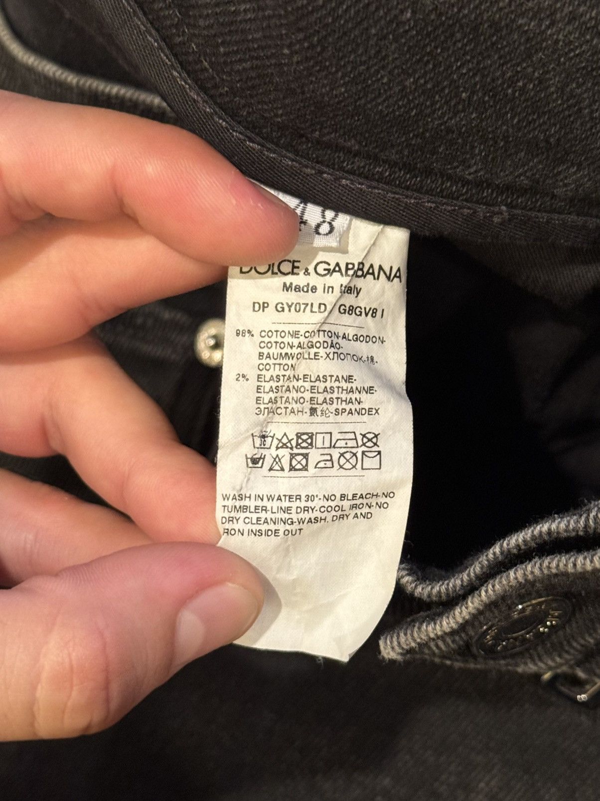 Dolce & Gabbana Dolce & Gabbana Jeans Size US 32 / EU 48 - 5 Thumbnail