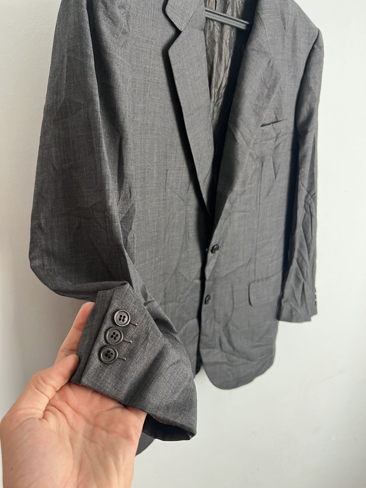 Brioni 💎Size 50L 90s Wool Brioni Blazer Suit Jacket Classic Size 50L - 3 Thumbnail