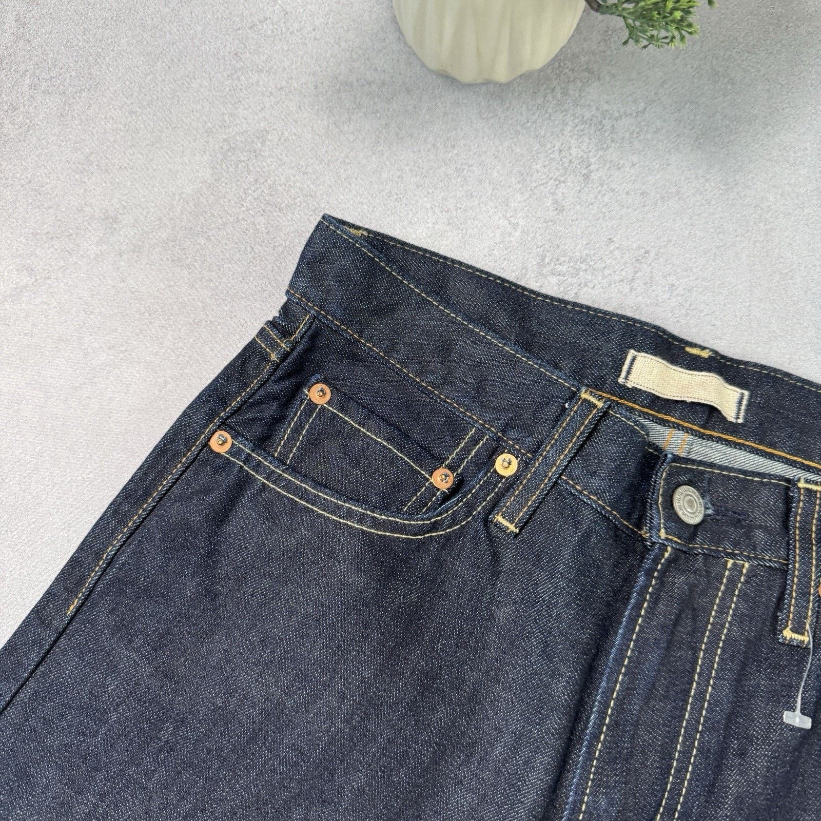 Uniqlo Uniqlo UJ Women Jeans Size 28 Blue Size 28" / US 6 / IT 42 - 2 Thumbnail