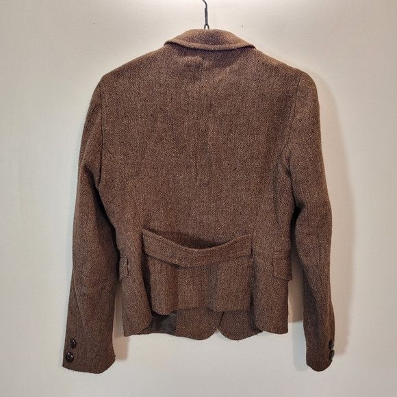 Other Incalpaca Tpx Alpaca Wool Brown Blazer - Size S Size S / US 4 / IT 40 - 4 Thumbnail
