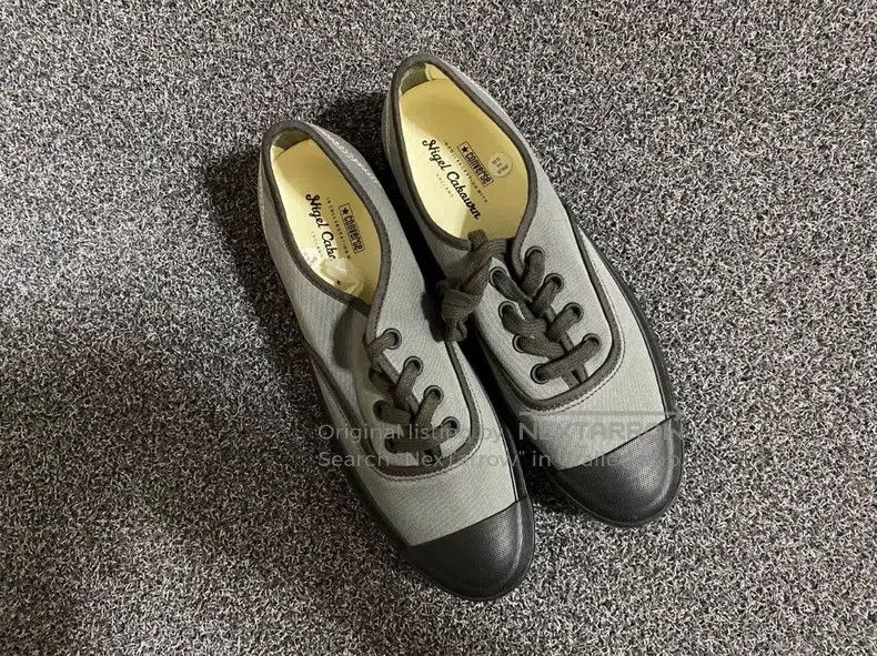Nigel Cabourn Nigel Cabourn Canvas low-top shoes Size US 9.5 / EU 42-43 - 1 Thumbnail