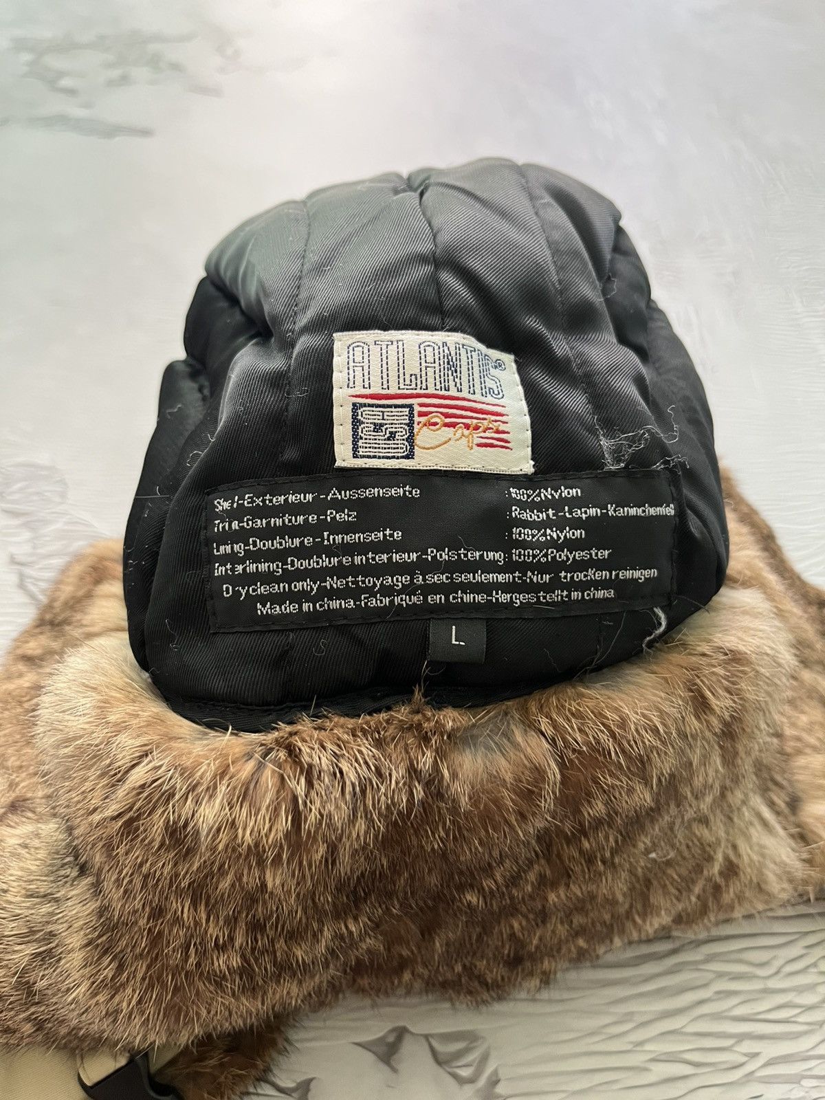 Hysteric Glamour 🇺🇸 Polar Cooller Cap Y2K Fuzzy Faux Fur Hat Ushanka Vintage Size ONE SIZE - 8 Thumbnail