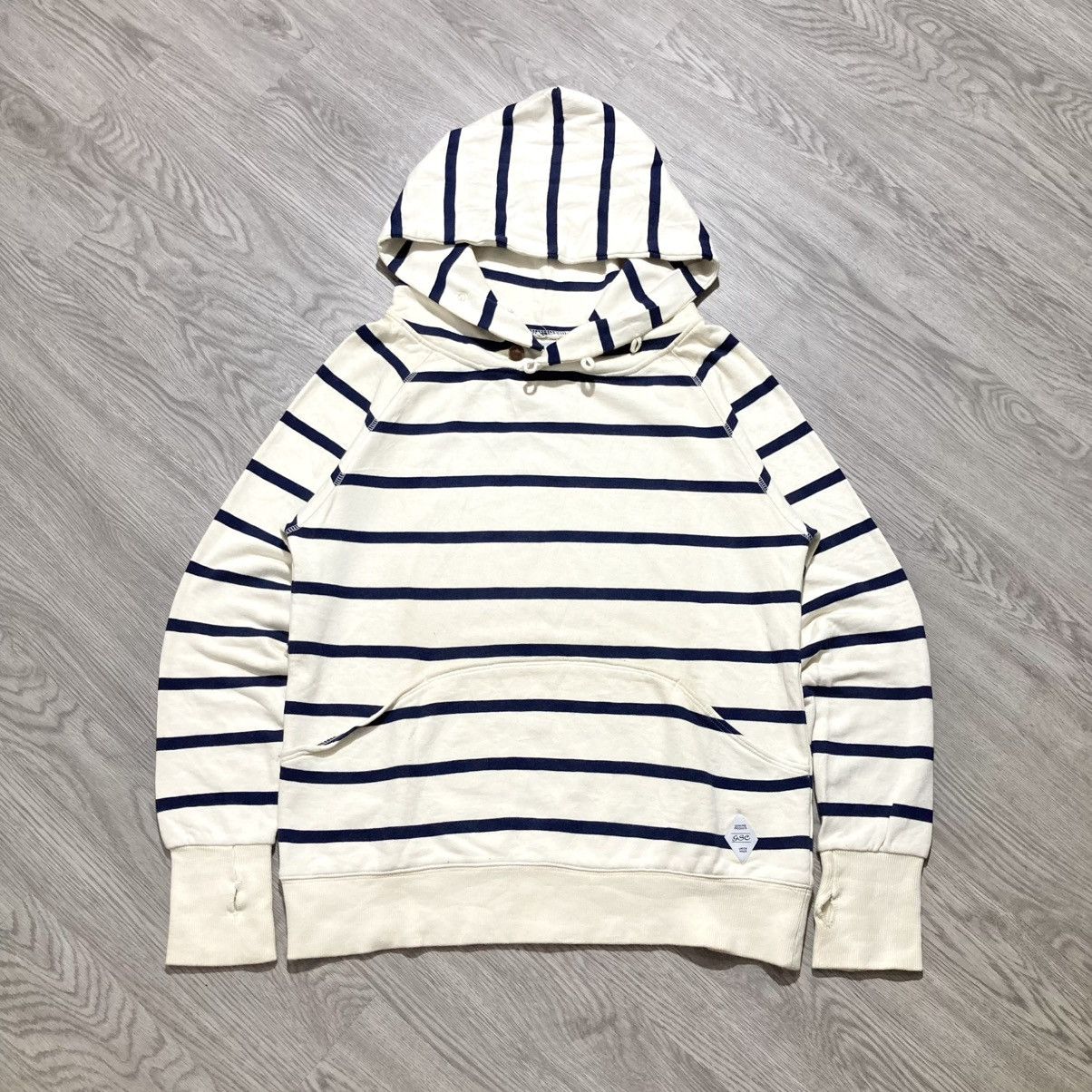 20471120 2000s Go Slow Caravan Striped Unique Hoodie Kapital Style Size US L / EU 52-54 / 3 - 8 Thumbnail