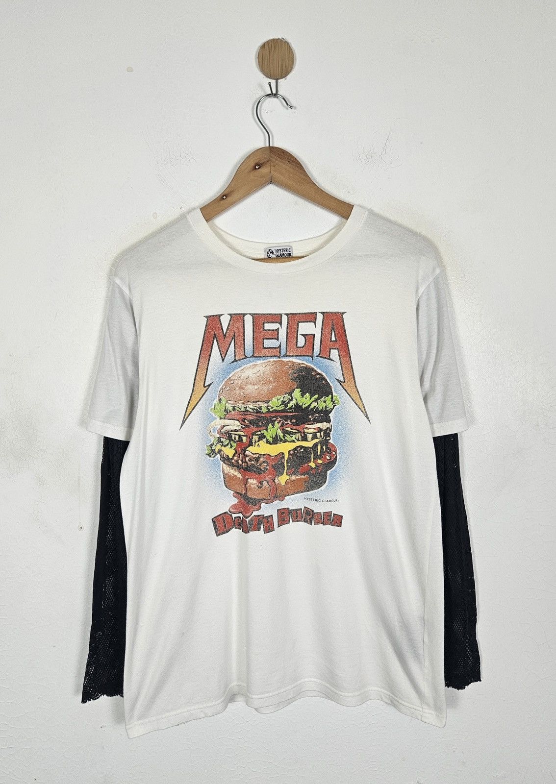 Hysteric Glamour Hysteric Glamour Mega Death Burger Shirt Size US S / EU 44-46 / 1 - 1 Thumbnail
