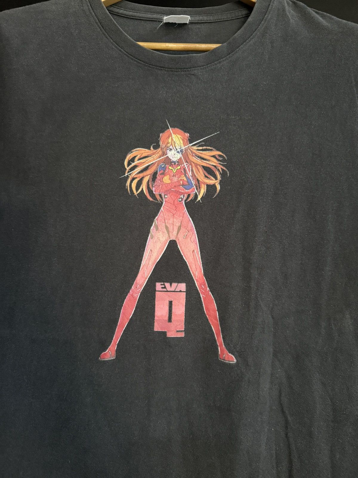 Anime × Vintage Vintage Neon Genesis Evangelion Anime Japan Faded Tee Size US L / EU 52-54 / 3 - 2 Thumbnail
