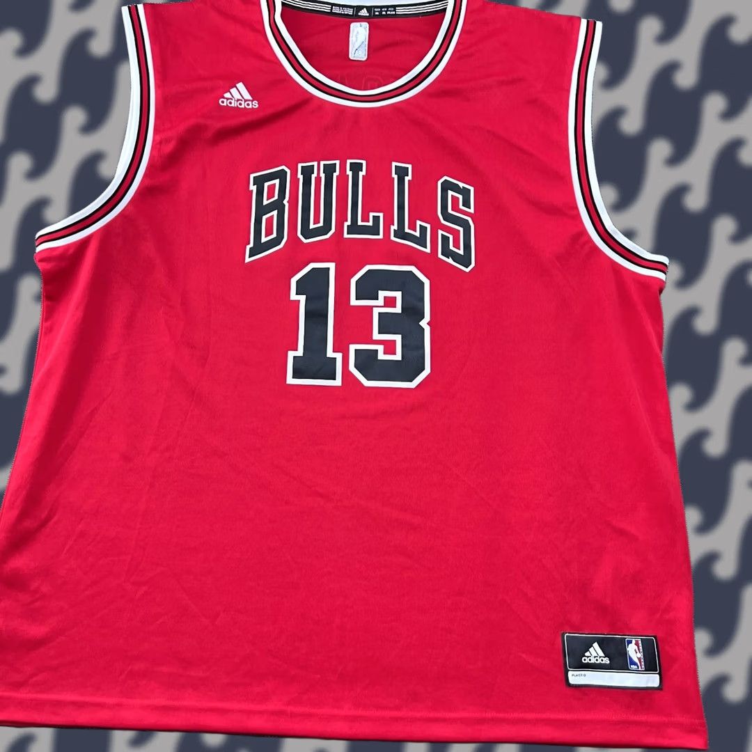 Adidas adidas Chicago Bulls 2015 Joakim Noah #13 Basketball Jersey Tank Top Mens 2XL Red Sports Moore Size US XXL / EU 58 / 5 - 1 Thumbnail