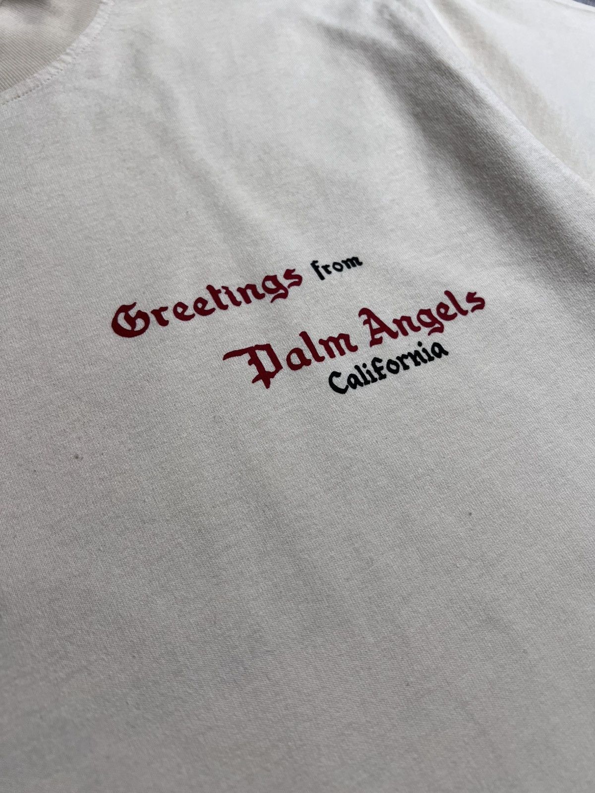 Palm Angels Palm Angels Coral from Greetings T-Shirt Size L / US 10 / IT 46 - 9 Thumbnail
