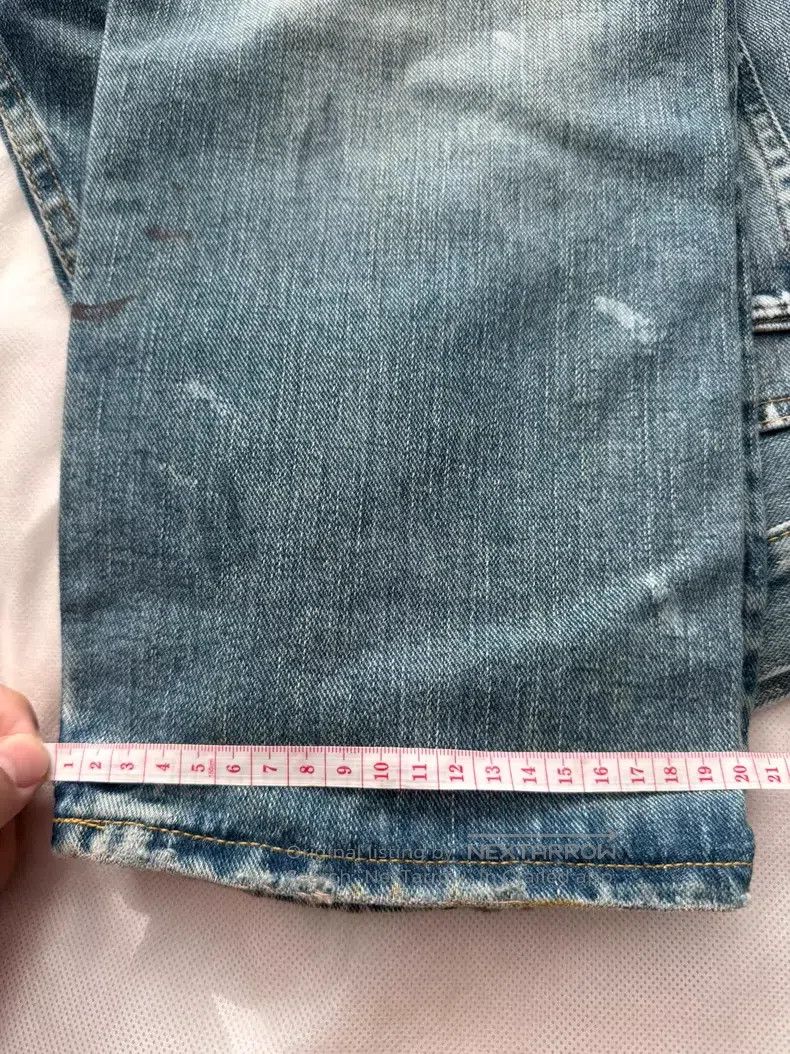 RRL Ralph Lauren RRL Ralph Lauren Slim Fit Spray Paint Slimming Jeans Size US 40 / EU 56 - 7 Thumbnail