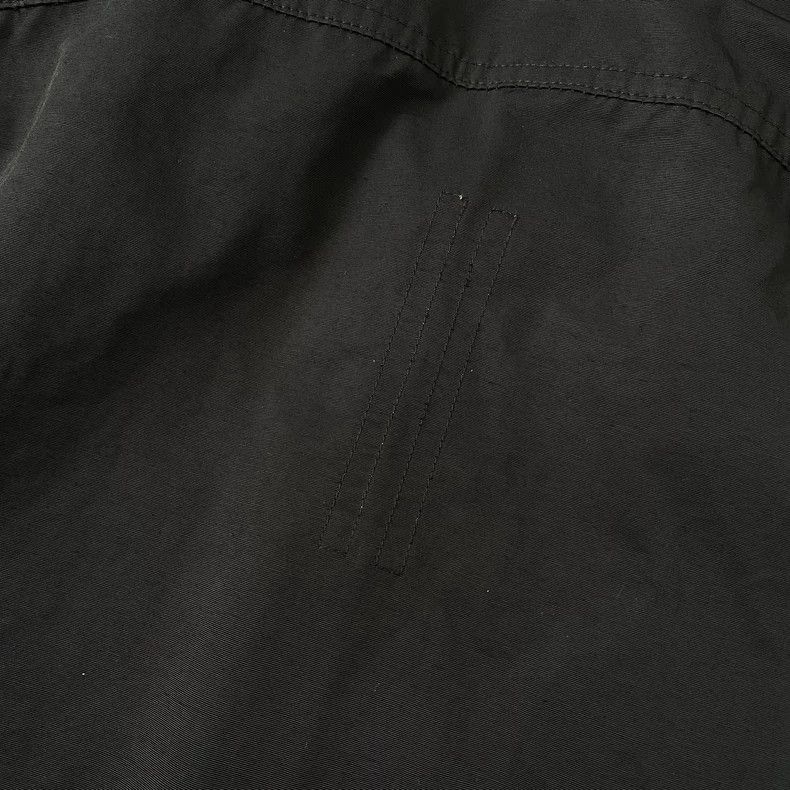 Rick Owens Rick Owens 18 Fw Patch Irregular Neck Nylon Black Jacket 2 Size US S / EU 44-46 / 1 - 7 Thumbnail